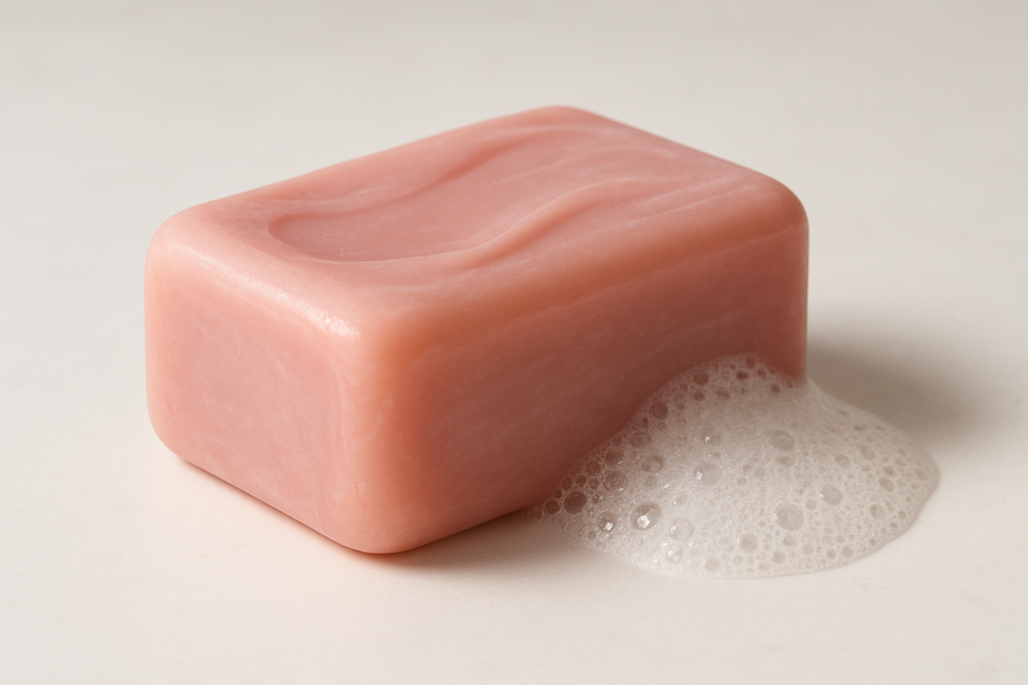 pink soap