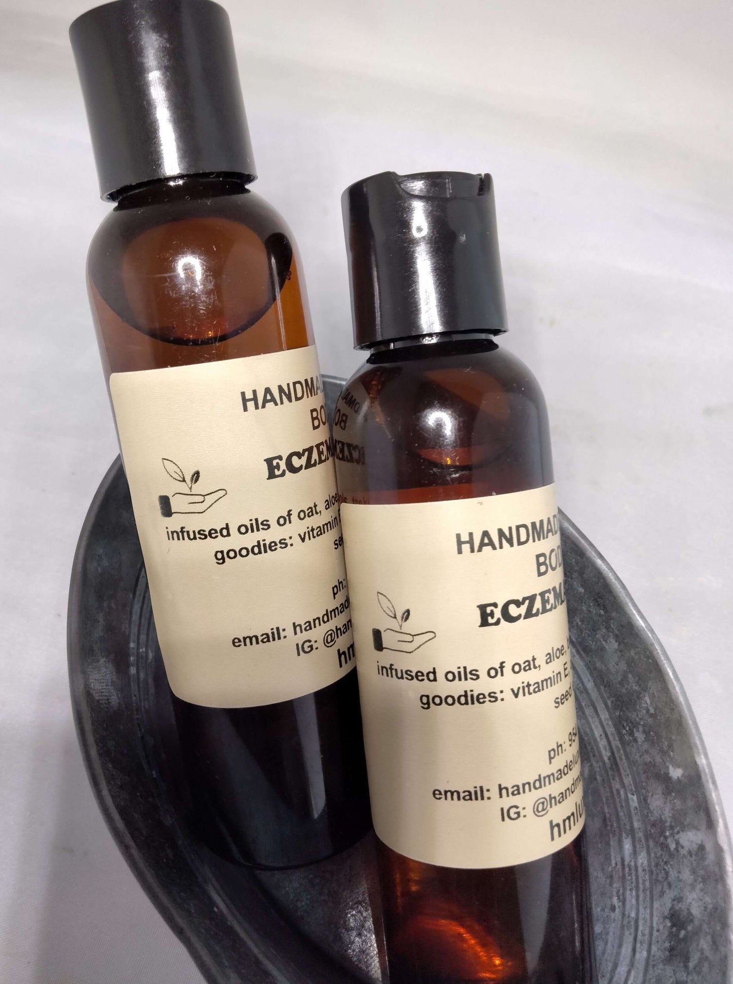 Eczema Relief Body Oil - Soothing Natural Solution For Eczema