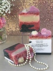 Spellbound Soap - Enchanting Rose Clay & Charcoal Detox Bar for Dry Skin