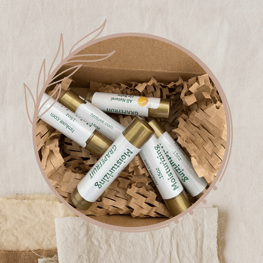 Coconut-Lemongrass Lip Butters Set of 6 flavors