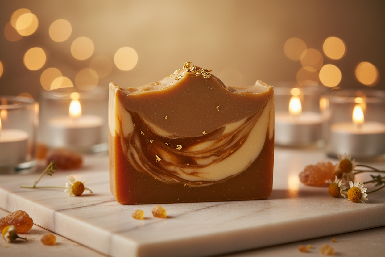 Romantic Amber Lights Soap Bar