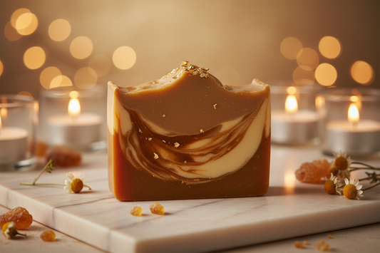 Romantic Amber Lights Soap Bar